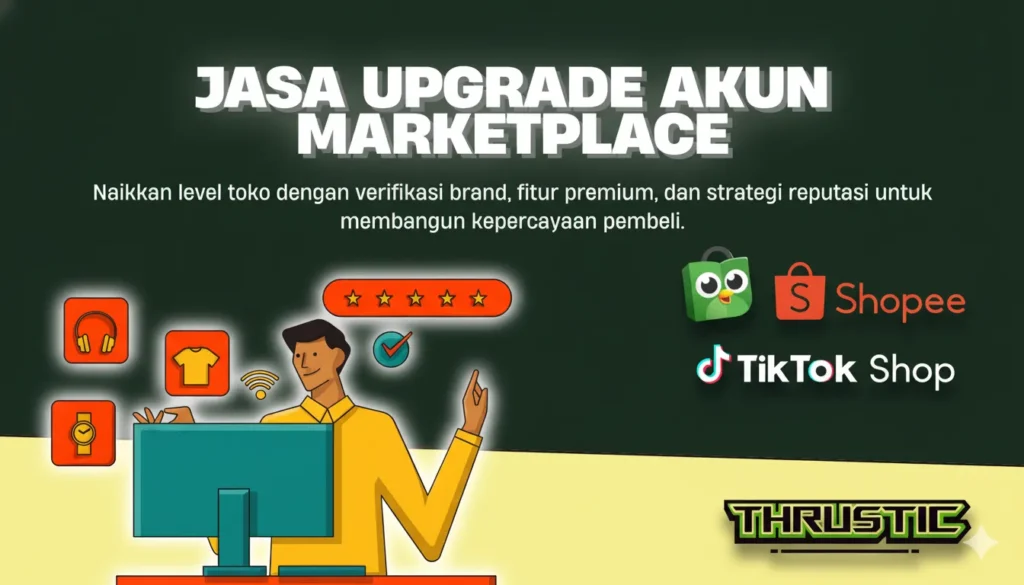 Banner Jasa Upgrade Akun Marketplace