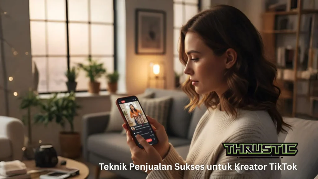 Teknik Penjualan Sukses untuk Kreator TikTok img by thrustic